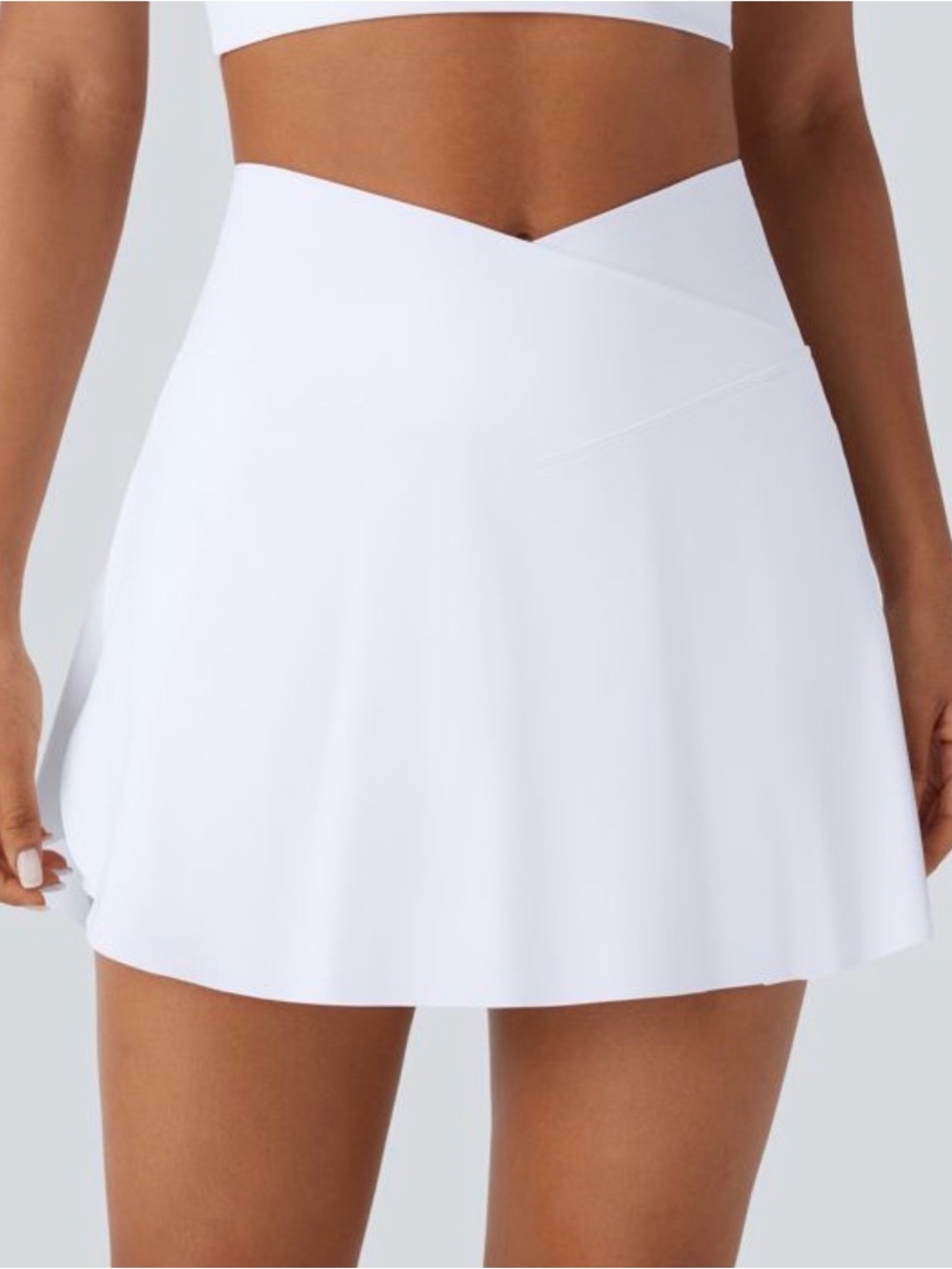 Everyday SoftlyZero Airy Crossover 2-in-1 Side Pocket Cool Touch Skort Sz XL